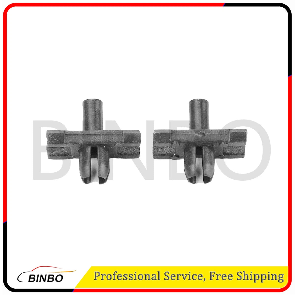 50 Pcs For BMW E10 1602 2002 2002Tii Body Side Moulding Clips Upper Belt Molding 07FC0E-D4 - KOEEK