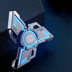 Metal Finger Toy Fidget Spinner EDC Toy Gyroscope Stress Relief Toy Luminous Toy 07FC0E-D4 - KOEEK
