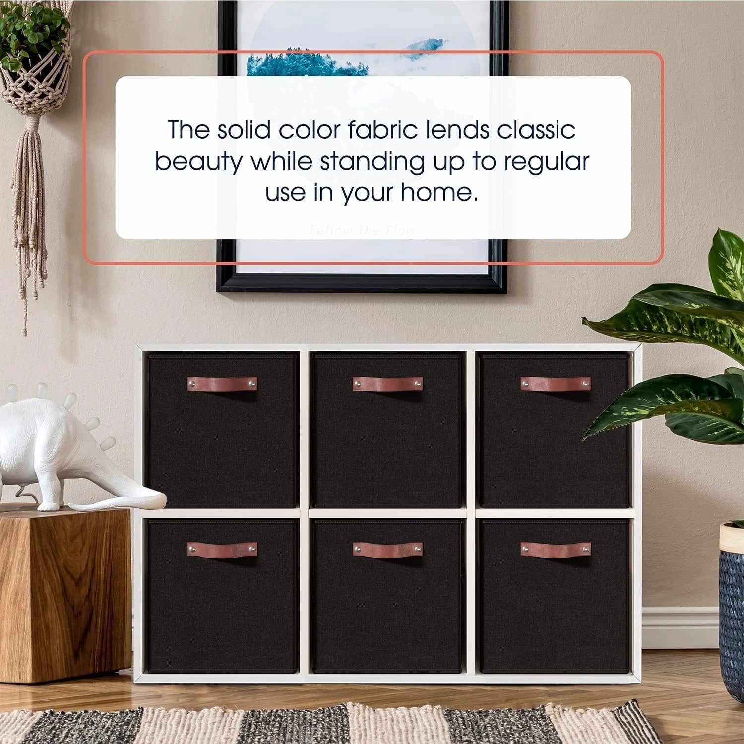 13 x 15 x 13 Karaks Storage Cube Storage Box, Foldable Storage Box 07FC0E-D4 - KOEEK