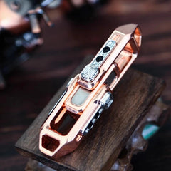 Relative Lock Push Slider EDC Fidget Slider Adult Metal Fidget Toys ADHD Tool 07FC0E-D4 - KOEEK