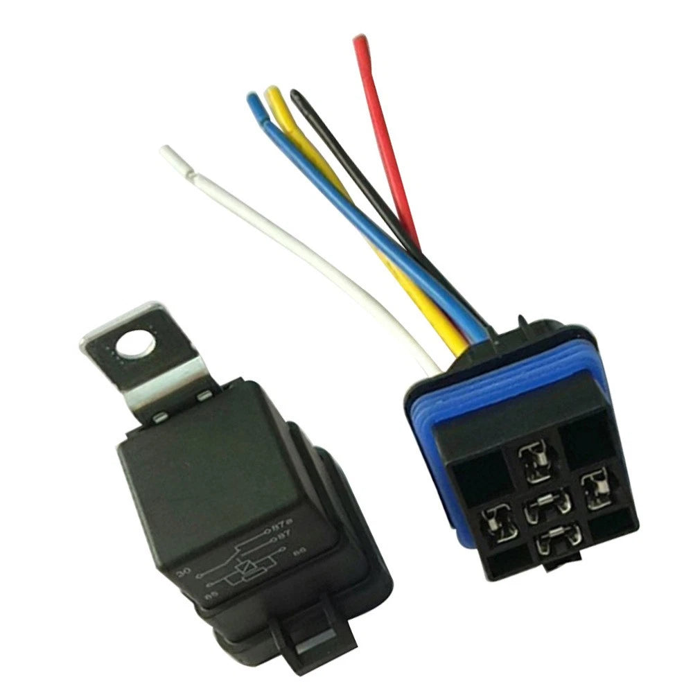 12 V Waterproof Socket Trailer Connector Bracket Automotive Truck Relay 07FC0E-D4 - KOEEK