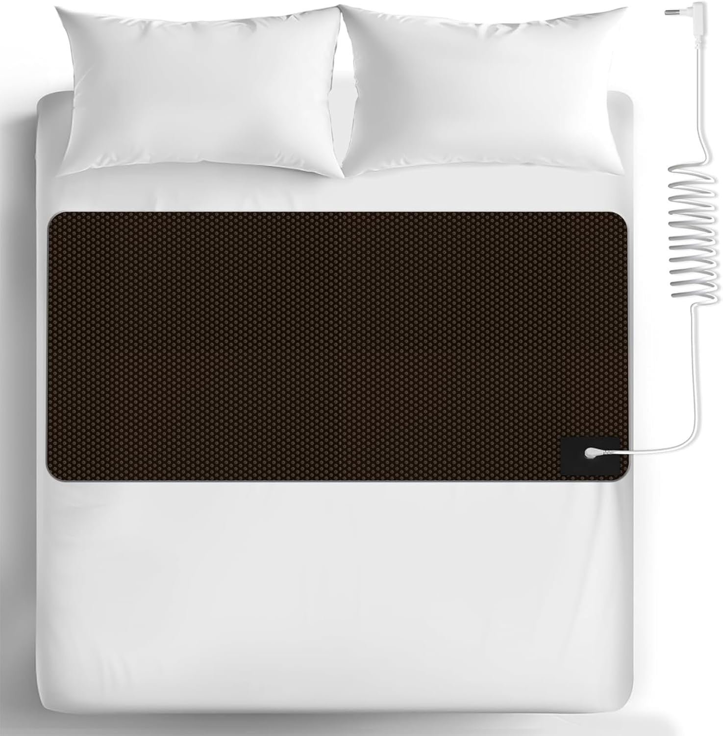 new Grounding Mat for Bed, 27" x 60" Mattress Pad Sleeping, White 07FC0E-D4 - KOEEK