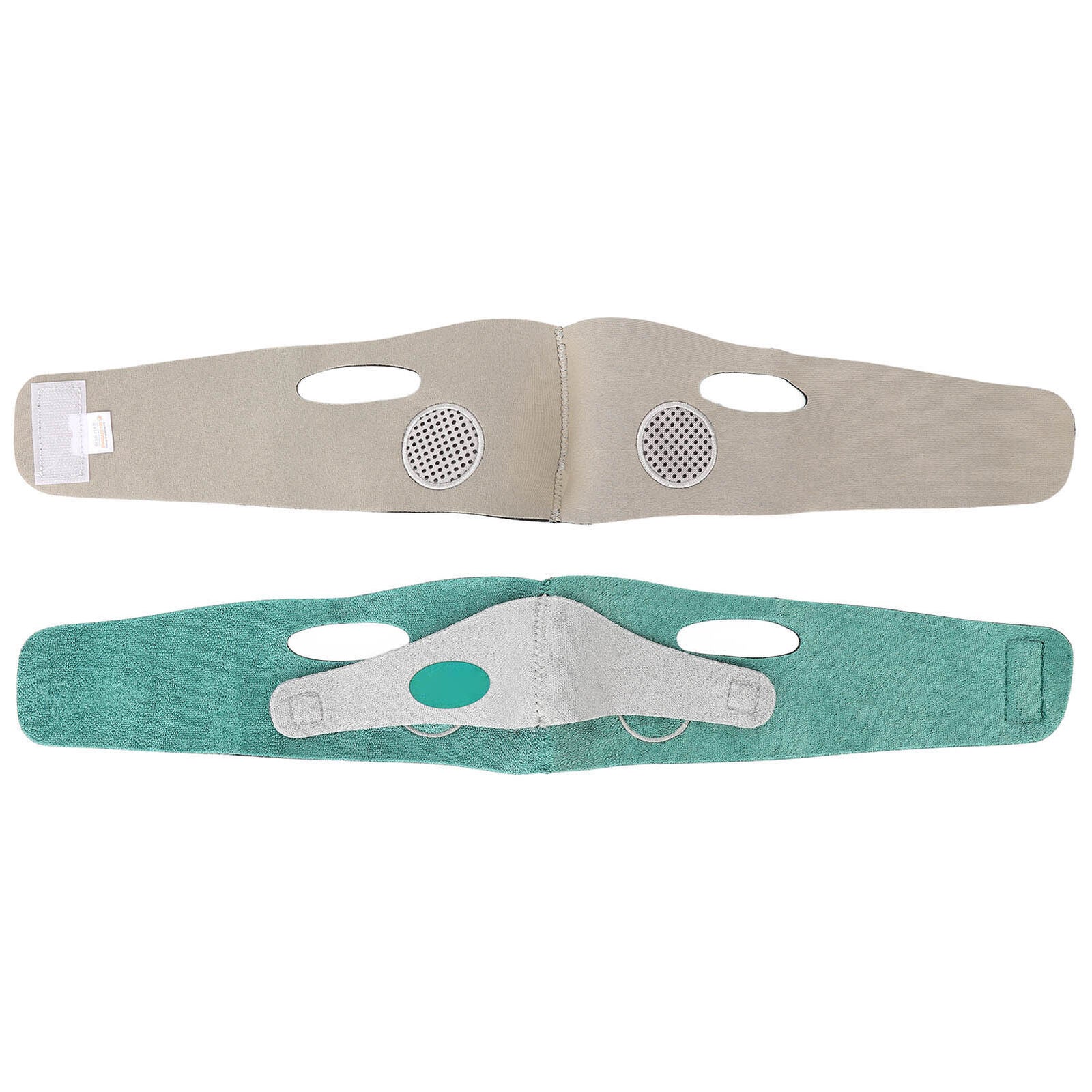 new Bandage V Line Strap Reduce Double Chin Wrinkles Lifting Belt(Green ) HGF koeek - KOEEK