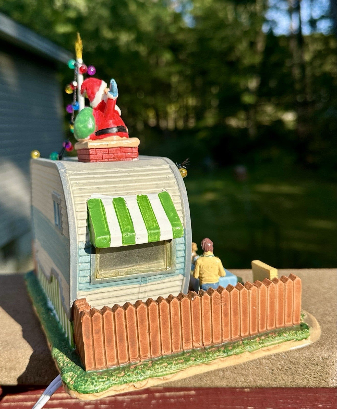 Lemax Home Sweet Home Santa Trailer Camper Lighted Christmas Village House LEMAX - KOEEK