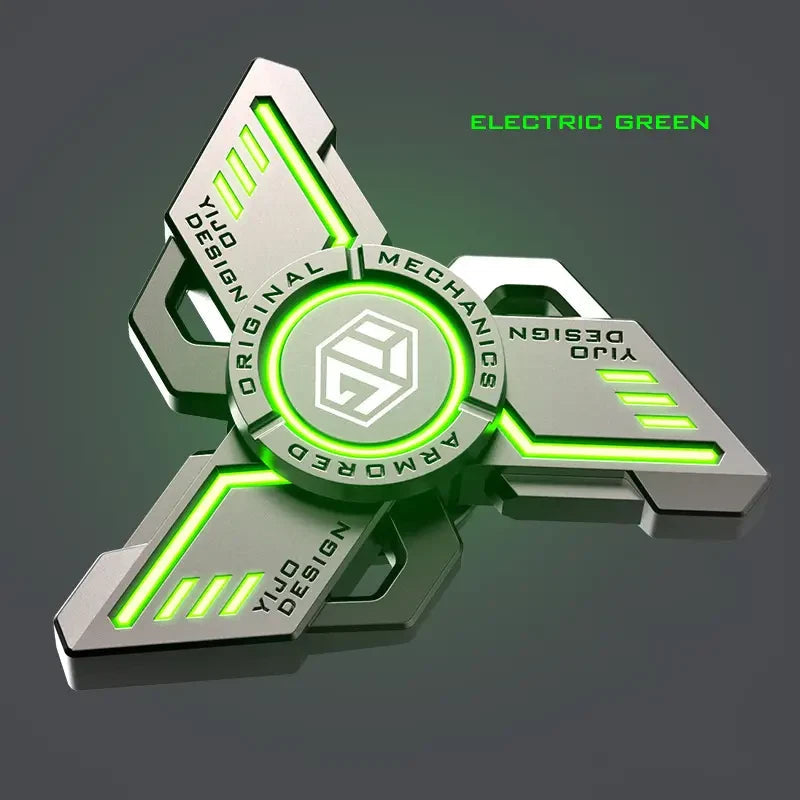 Fidget Spinners Luminous Metal Mute Bearing Noctilucent Gyro Stress Relief Toys 07FC0E-D4 - KOEEK