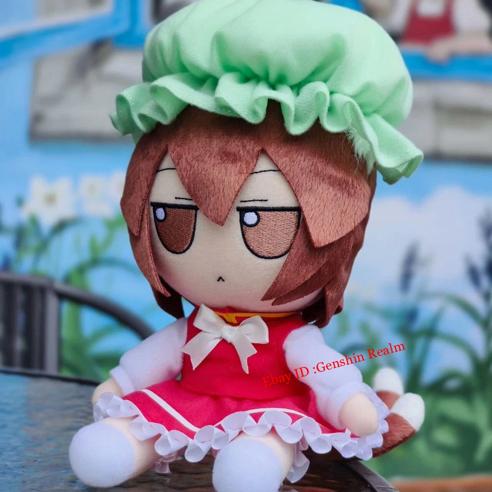 Anime Touhou Project Fumo Series Chen Plush Doll Cartoon Gift 20cm 07FC0E-D4 - KOEEK