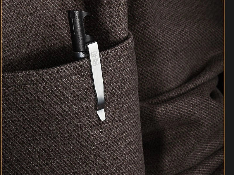 Aluminium Alloy Pocket Ball Pen Signature Tactical EDC Pen Mobile Phone Seat 07FC0E-D4 - KOEEK