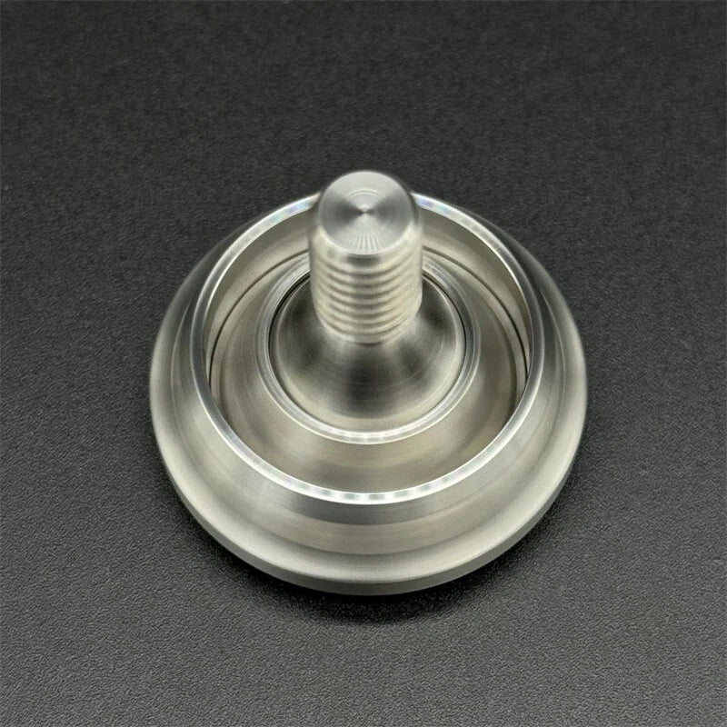 Fashion Stainless Steel Fidget Spinner EDC Stress Relief Hand Spinner Cool Gift 07FC0E-D4 - KOEEK
