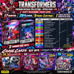 KAYOU Transformers Energy Critical Vol. 2 Hyper Boost Sealed Box 10 Packs 07FC0E-D4 - KOEEK
