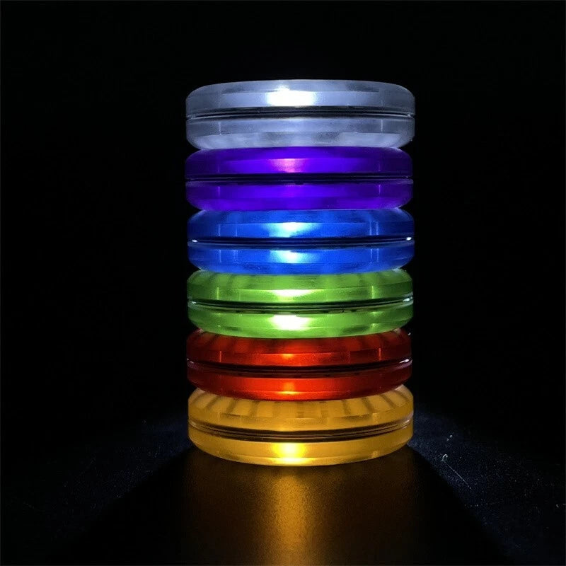 Transparent PC Fidget Coin Haptic Coins Adult EDC Fidget Toy ADHD Hand Spinner 07FC0E-D4 - KOEEK
