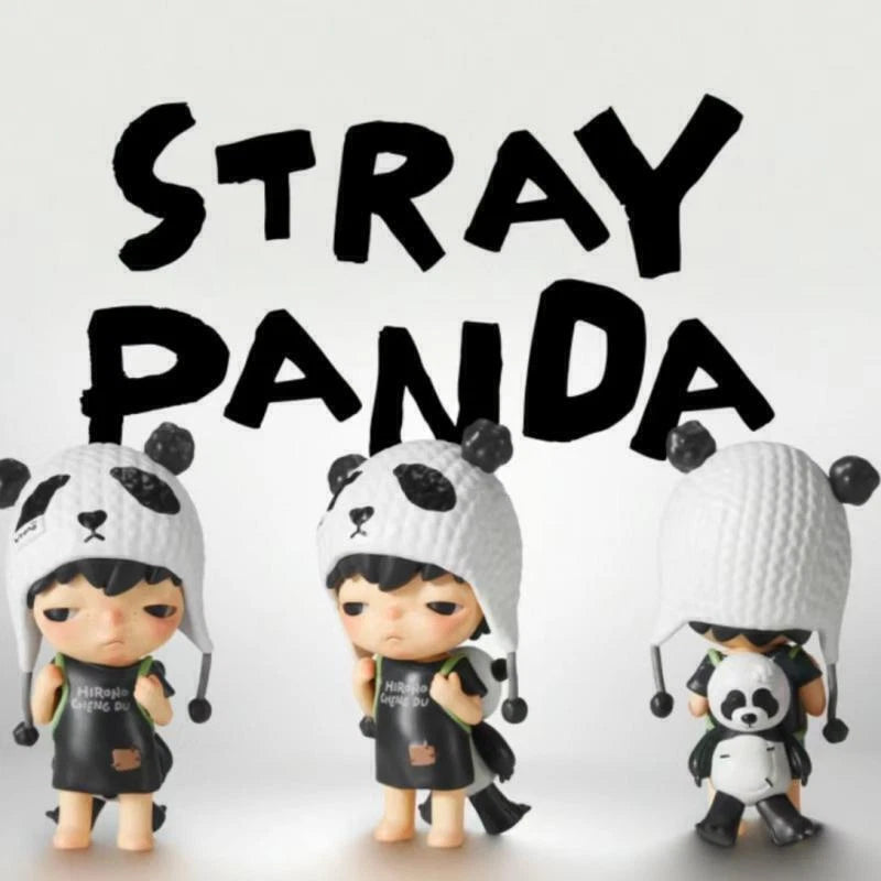 Authentic Hirono Stray Panda Series Limited Edition Confirmed Figure Toys Gift 07FC0E-D4 - KOEEK
