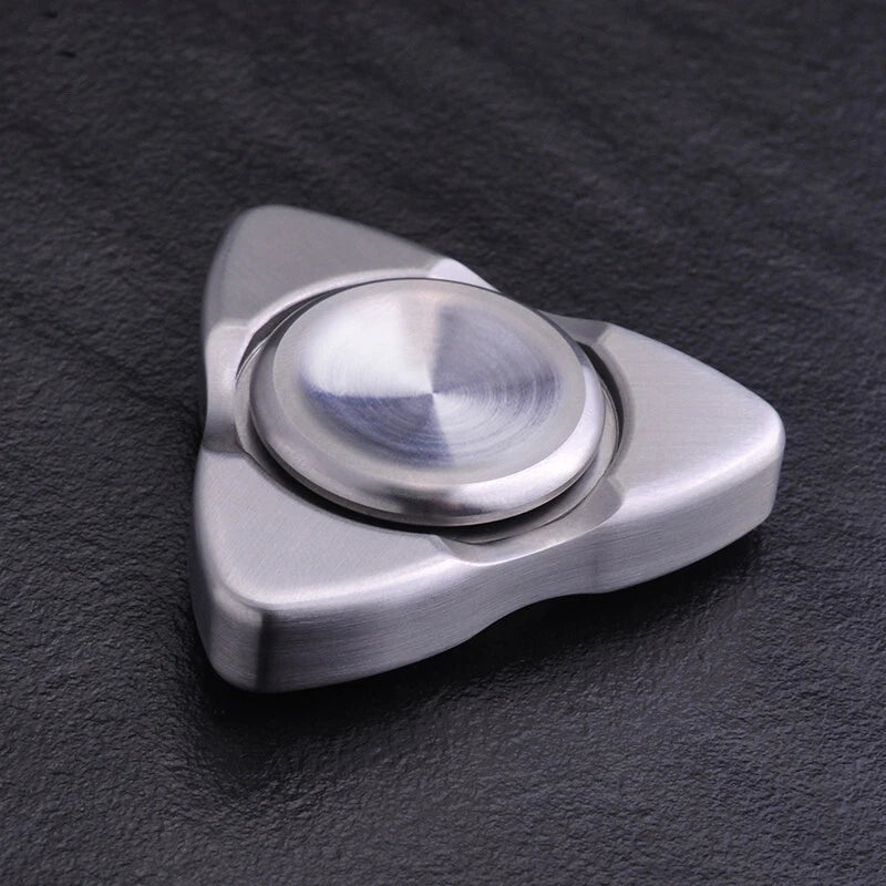 Haptic Toy Fidget Finger Spinner Pocket EDC Stainless Steel Spinning Top CNC Toy 07FC0E-D4 - KOEEK