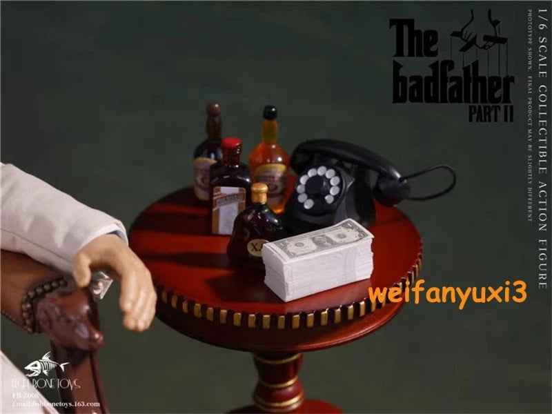 1/6 FISH BONETOYS FB-Z008 Michael Corleone 2nd Godfather Model 12" Statue Model 07FC0E-D4 - KOEEK