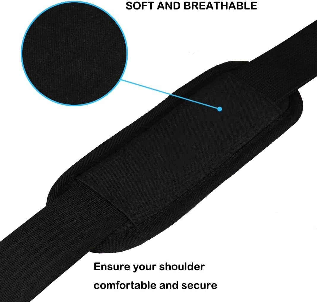 new Universal Replacement Laptop Shoulder Strap, Durable 55" Adjustable Black 07FC0E-D4 - KOEEK