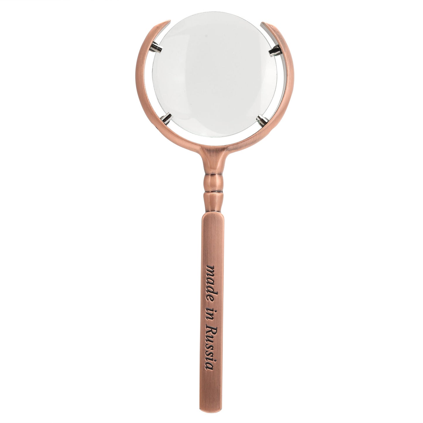 new Portable Handheld Magnifier X8 Magnifying Glass 60mm Lens Dia Bronze For Rea AP9 koeek - KOEEK