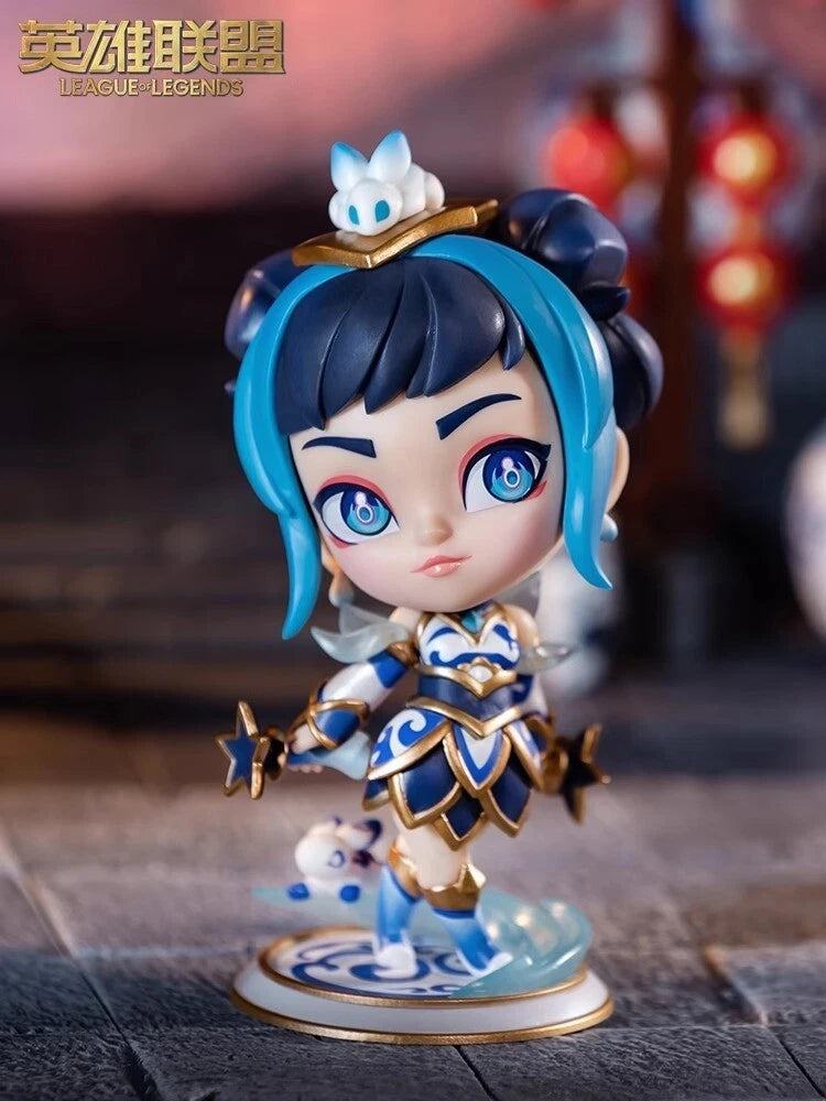 League Of Legends LOL Lux Figure Blue And White Porcelain Limited Edition Model LOL - KOEEK