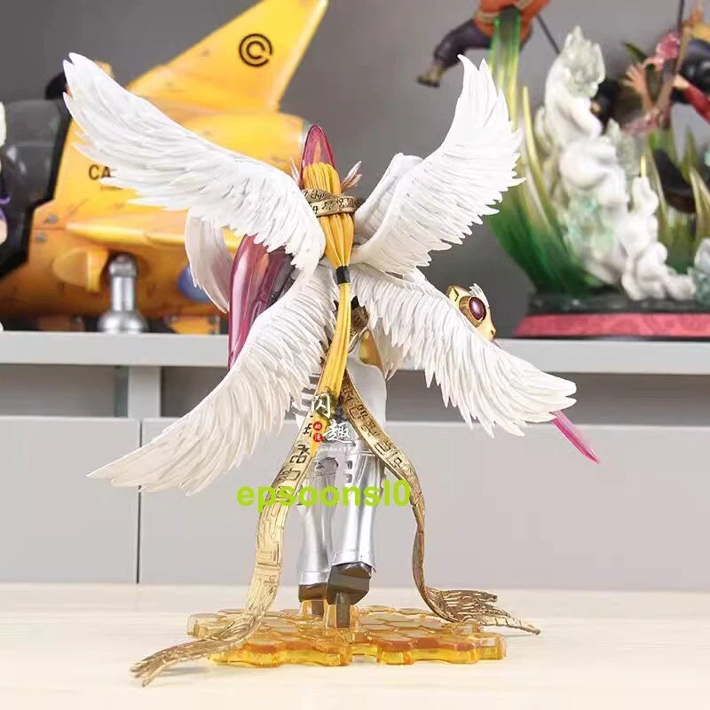 Digimon Adventure Holy Angemon PVC Model Collection 22CM Home Ornament TOY Gift 07FC0E-D4 - KOEEK