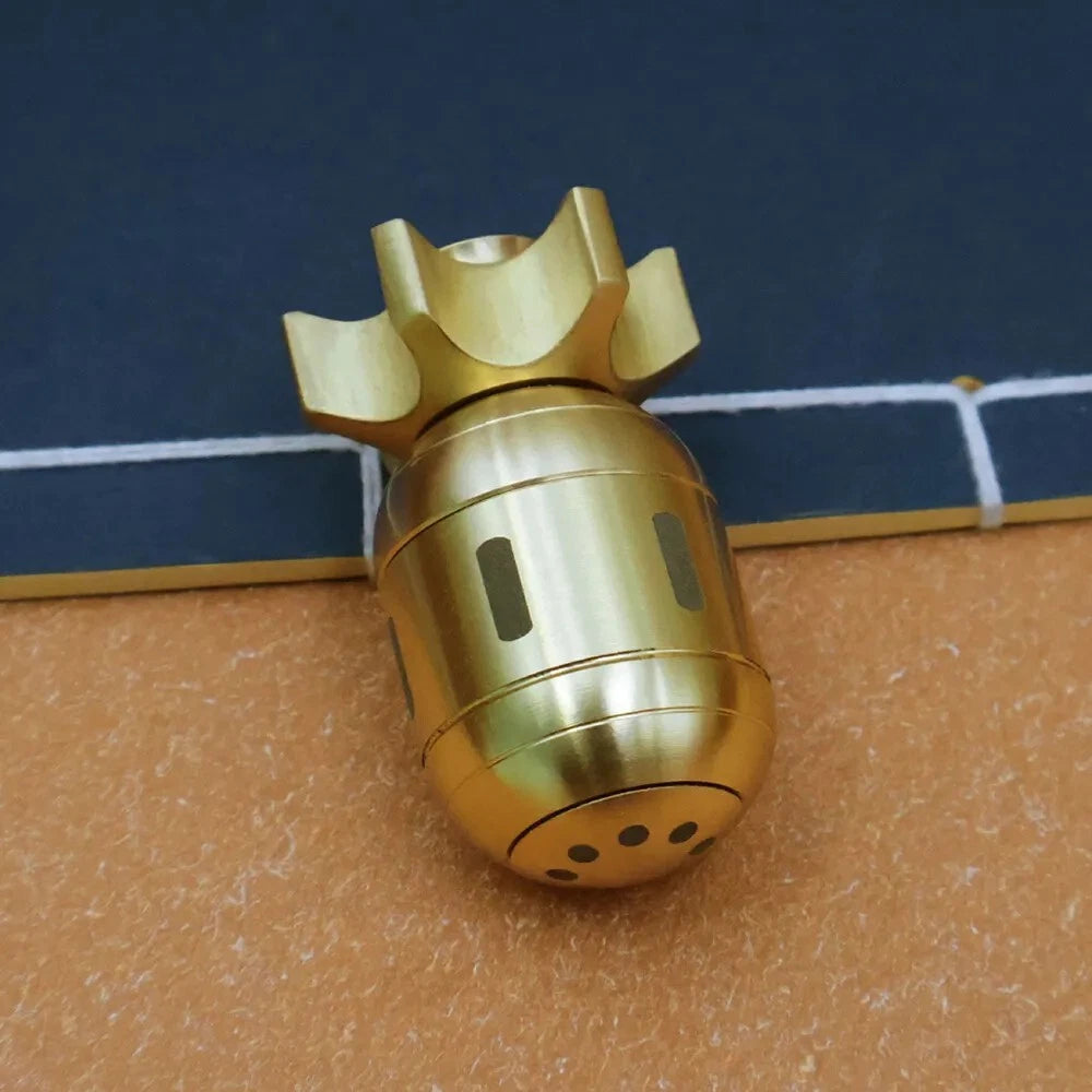 Fidget Spinner Pure Brass Rocket Modeling Relax Stress Relief Gift EDC Metal Toy 07FC0E-D4 - KOEEK