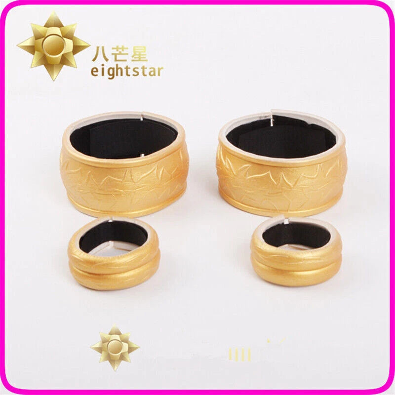 Cosplay Demon Slayer:Kimetsu no Yaiba Uzui Tengen Headwear+ Wrist Guard Props 07FC0E-D4 - KOEEK
