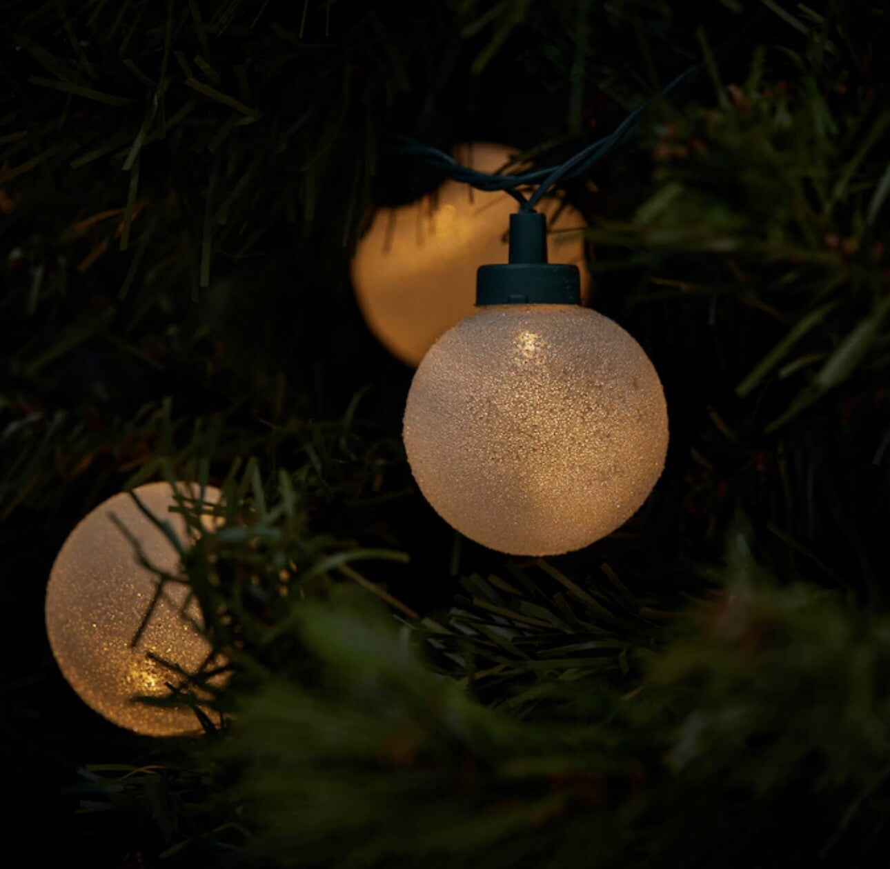 GE Color Choice 20-Count Multi-function Warm White/Multicolor LED G50 Ice Lights GE - KOEEK