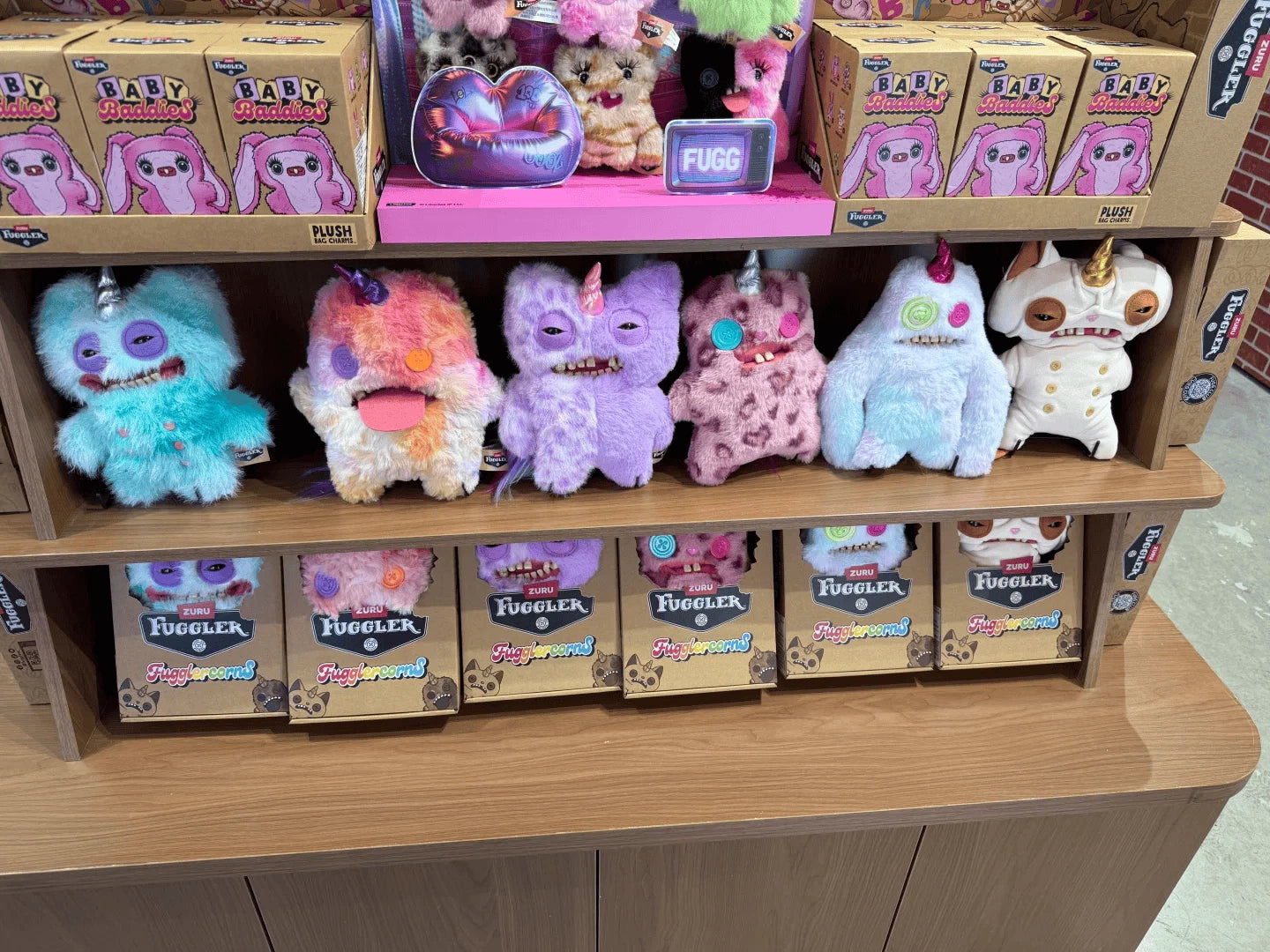 In Stock Authentic Fuggler Fugglercorns Unicorn Oddity Plush Toy Doll 07FC0E-D4 - KOEEK