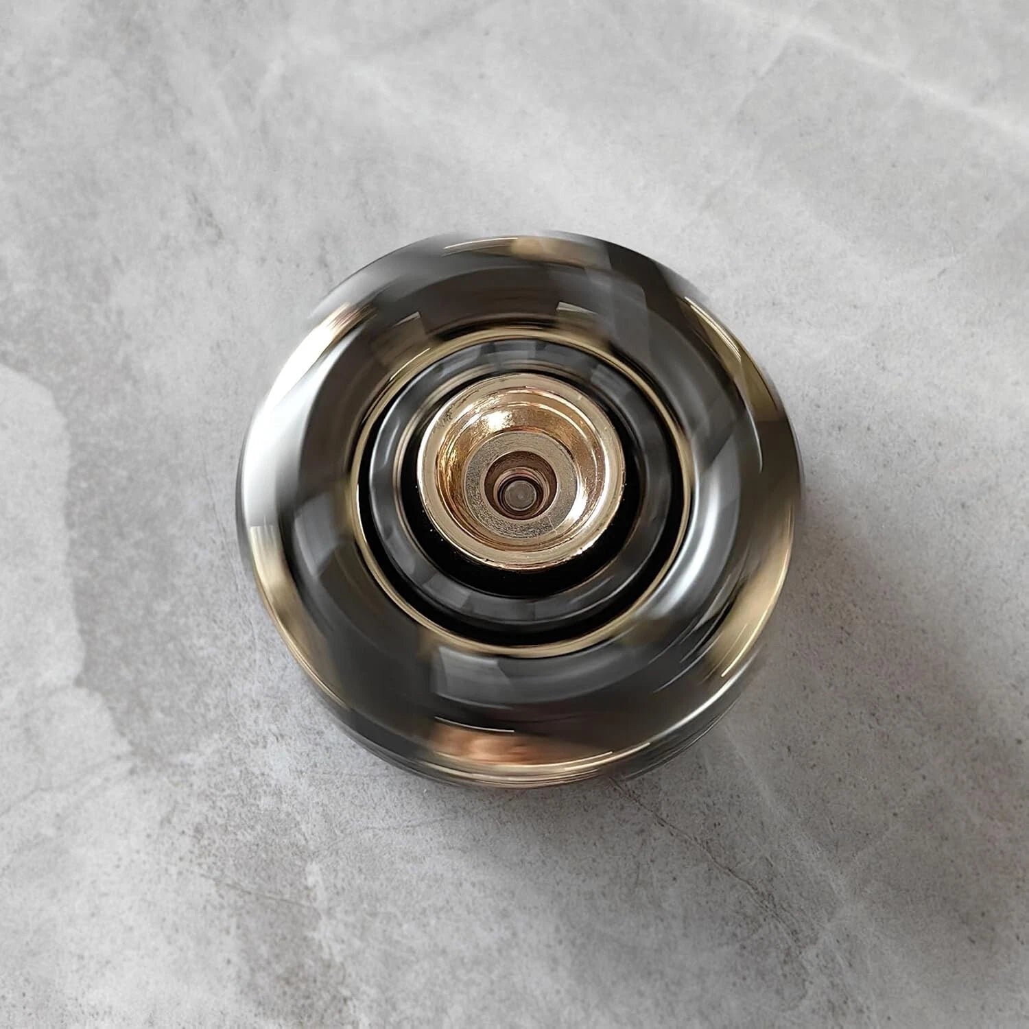 EDC Fidget Sliders Grumpy 03 Basic Metal Rotation Stress Relief Toy Gifts 07FC0E-D4 - KOEEK