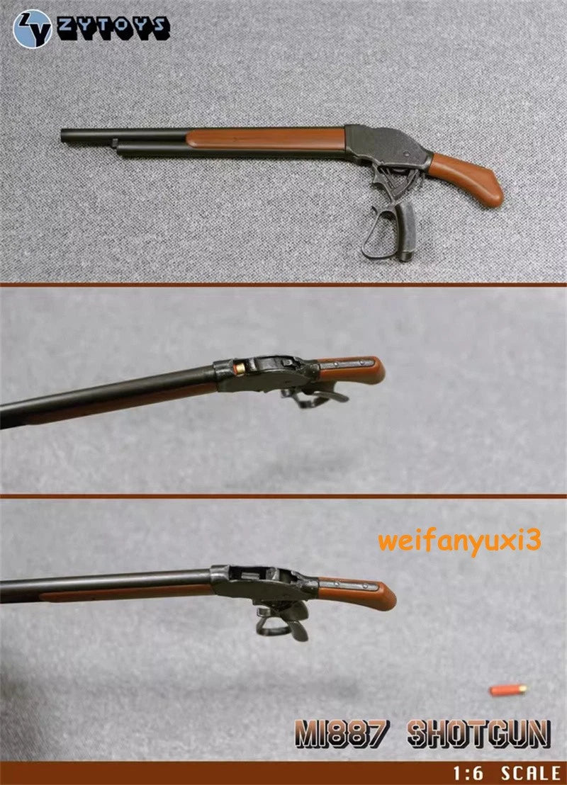 ZYTOYS ZY8040 1/6 Winchester M1887 Shotgun Plastic Model 07FC0E-D4 - KOEEK