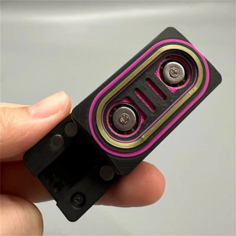 EDC Fidget Slider Mechanical Push Fidget Toys Tape Recorder 3D Plastic Toys Gift 07FC0E-D4 - KOEEK