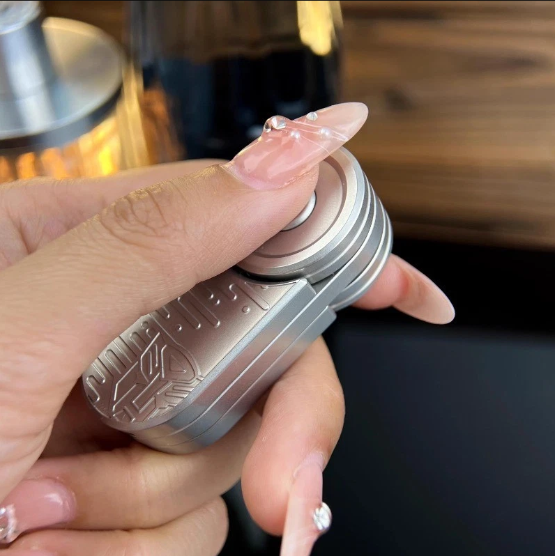 5 in 1 Multi-Play EDC Fidget Slider Stainless Steel Fidget Toy stress Relief Toy 07FC0E-D4 - KOEEK