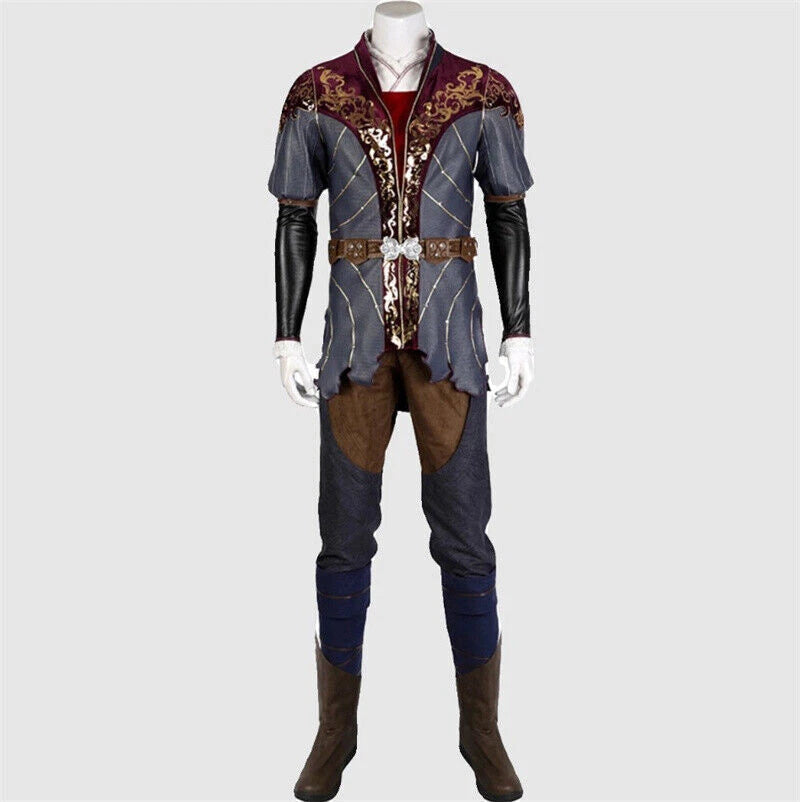 Baldur's Gate 3 Astarion Cosplay Carnival Outfits Middle Ages Game Costumes Suit 07FC0E-D4 - KOEEK