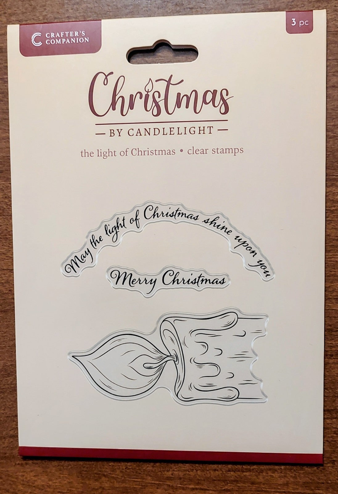 Crafters Companion Christmas By Candlelight Dies:Candle Trio Dies/Light Stamps! 07FC0E-D4 - KOEEK