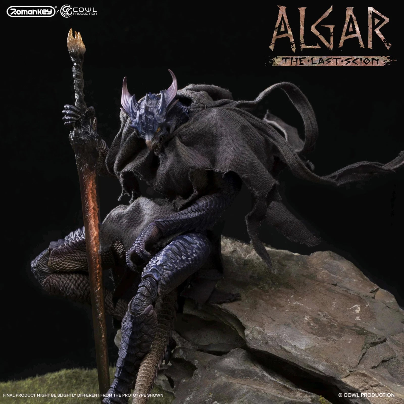 Romankey X COWL 1/12 The Last Scion Algar Collectible Action Figure Model Gifts ROMANKEY_X_COWL - KOEEK