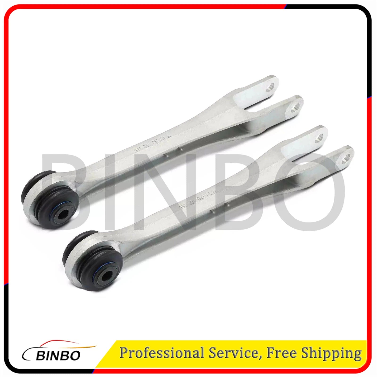 2Pcs Rear LH & RH Lower Forward Control Arm Kit for Porsche 911 2005 2006-2013 07FC0E-D4 - KOEEK