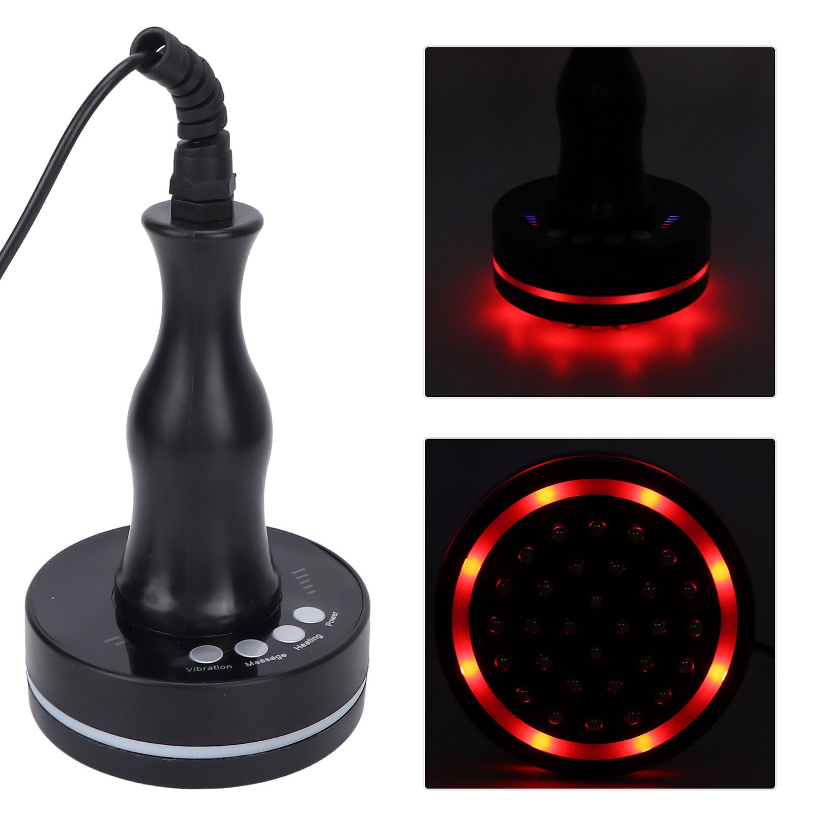 new Electric Massager Fatigue Relief Scraping InfraMassage Device EU Plug HGF koeek - KOEEK