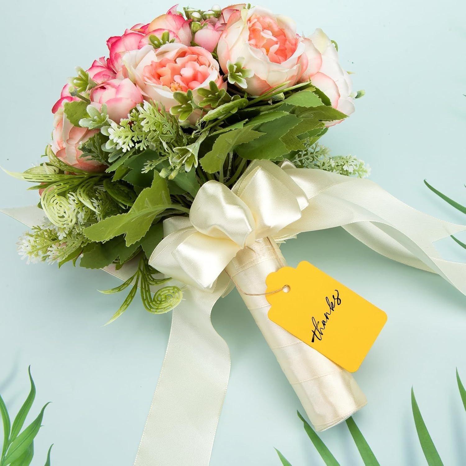 new Koogel 100PCS Gift Tags with Strings(3.3 * 1.8inch), 3.3 x 1.8 inch, Multi KOOGEL - KOEEK
