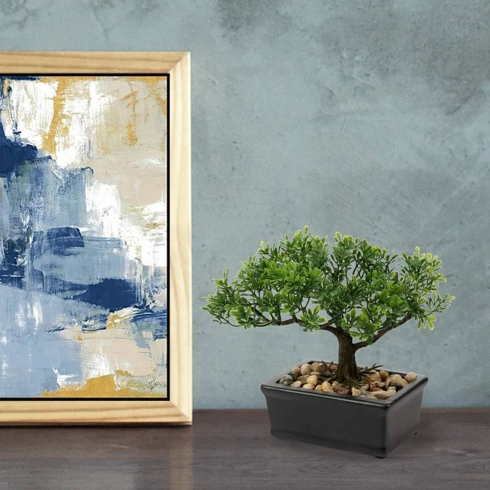 Artificial bonsai tree Juniperus chinensis Artificial plant 07FC0E-D4 - KOEEK