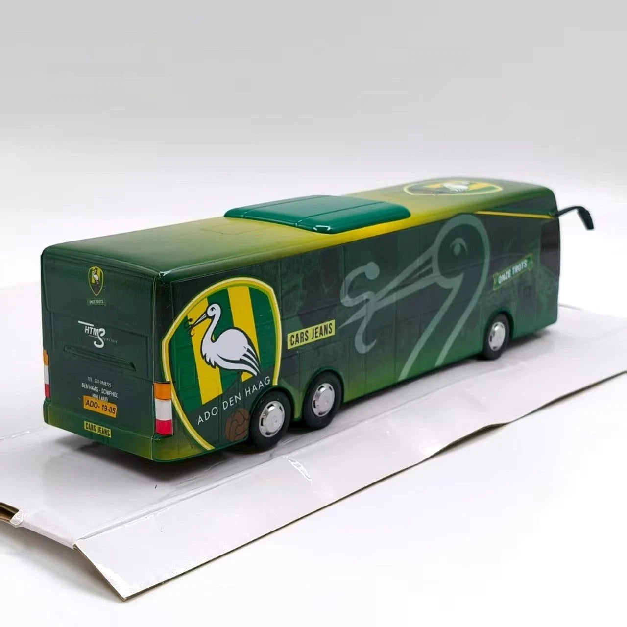 1:43 ADO Den Haag Team Bus Diecast Model Green Soccer Fan Collectible Gift 07FC0E-D4 - KOEEK