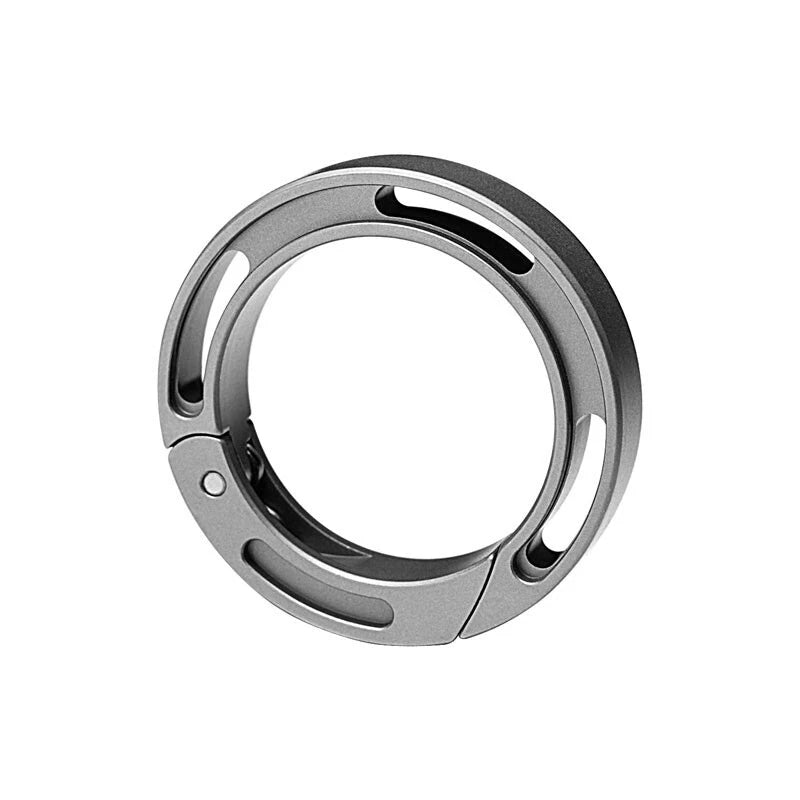 EDC Titanium Alloy Creative Keychain Carabiner Portable Hanging Buckle for Gift 07FC0E-D4 - KOEEK