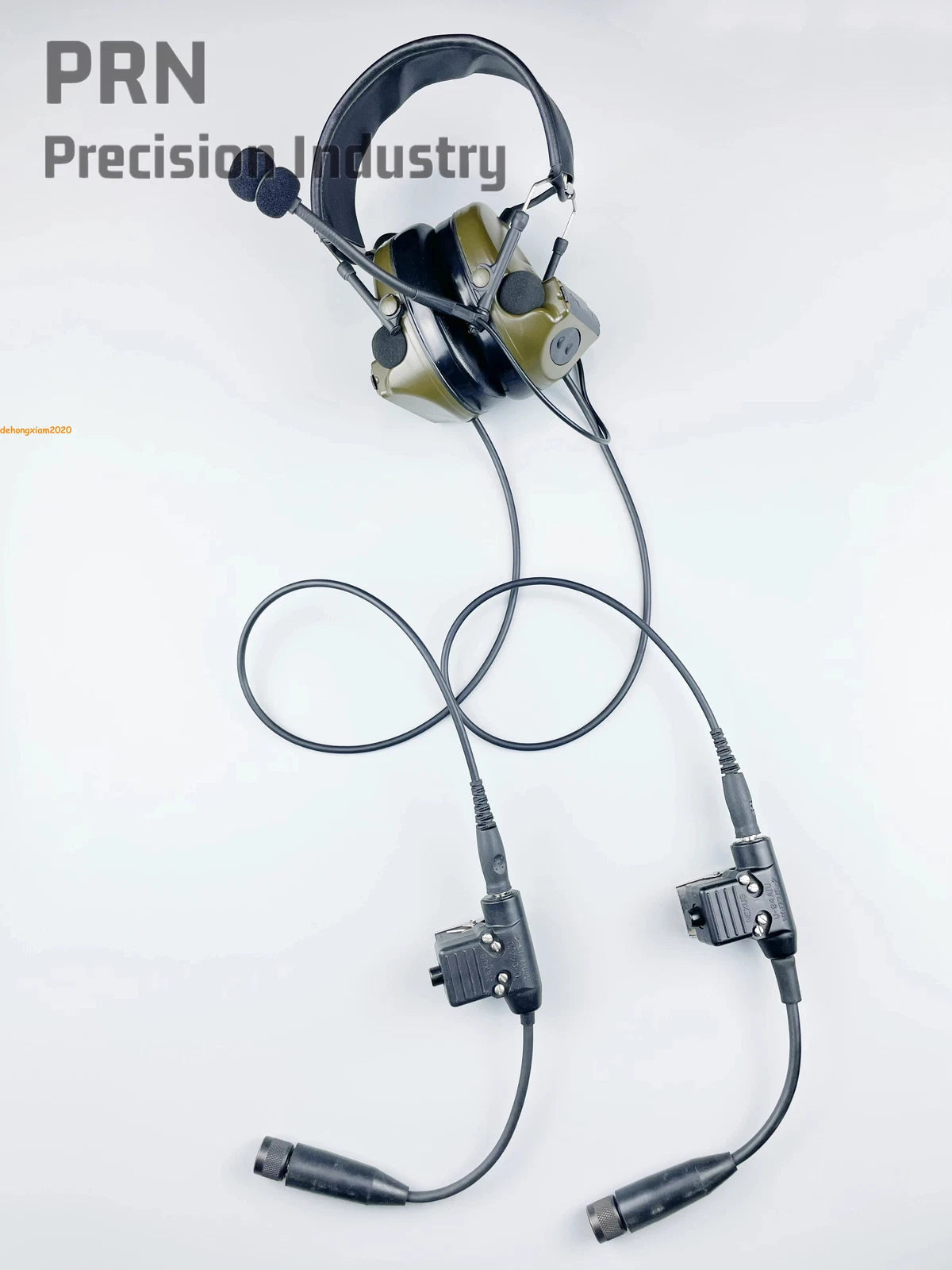 Replica PRN Dual Com COMTAC II COMTAC2 Headset DEVGRU NAVY SEALS OLDSCHOOL 07FC0E-D4 - KOEEK