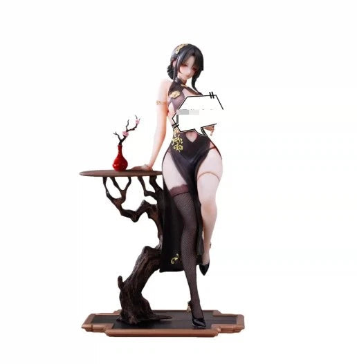 BearPanda Feng Lai Yi Cheongsam  Anime PVC Figure With Tracking Eyes BEARPANDA - KOEEK