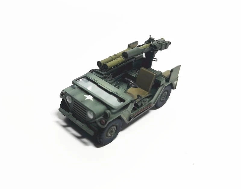 S-Model 1/72 US M151A2 Jeep with TOW Missile Finished Product S-MODEL - KOEEK