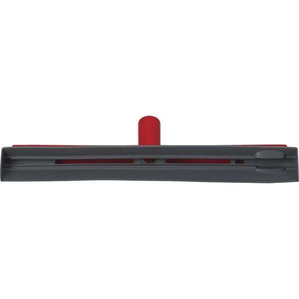 new Vikan 77164 Rubber Polypropylene Frame Ceiling Single Blade Squeegee 16" Red koeek - KOEEK