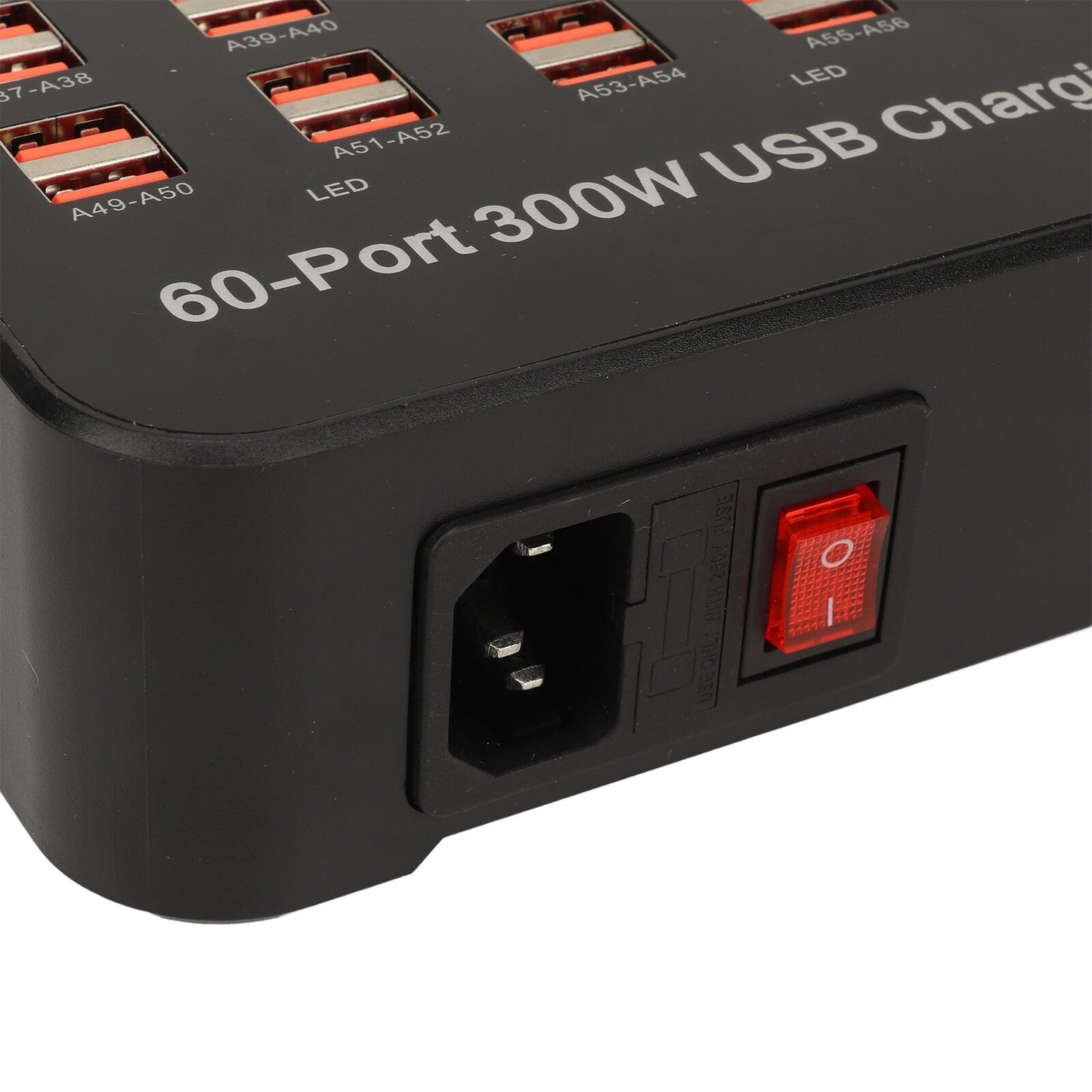 new 60 Ports 300W USB Charger Station Multiport USB Charging Station Dock With Over koeek - KOEEK