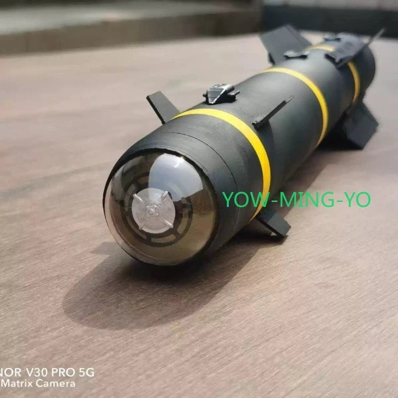 23cm AGM-114 Hellfire Missile 3D Printed High Precision Military Display Model 07FC0E-D4 - KOEEK