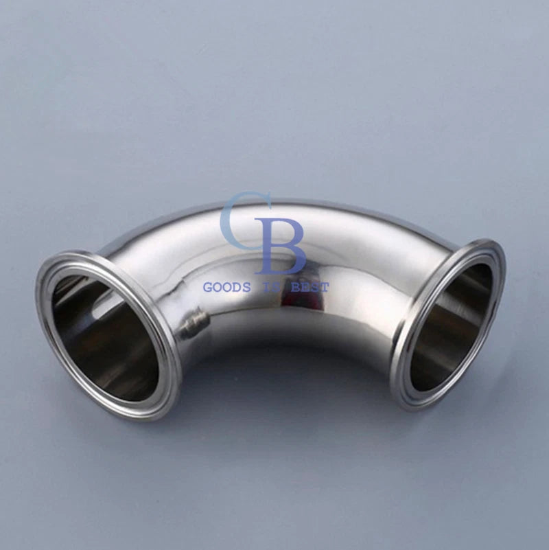 4" Stainless Steel 304 Tri Clamp OD 119mm 90° Elbow Pipe Fitting 07FC0E-D4 - KOEEK