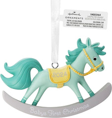 new Hallmark Baby's First Christmas Ornament 2024 Boy HALLMARK - KOEEK