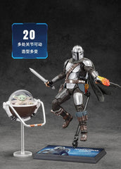 ZD toys Star Wars The Mandalorian & Grogu Set Action Figure Set 07FC0E-D4 - KOEEK