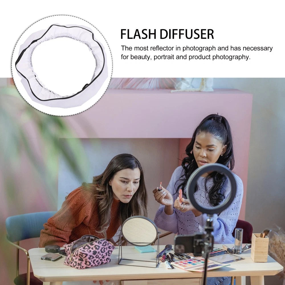 14 Inch Flash Reflector Diffuser Diffuserspeedlight Ring Difuser 07FC0E-D4 - KOEEK