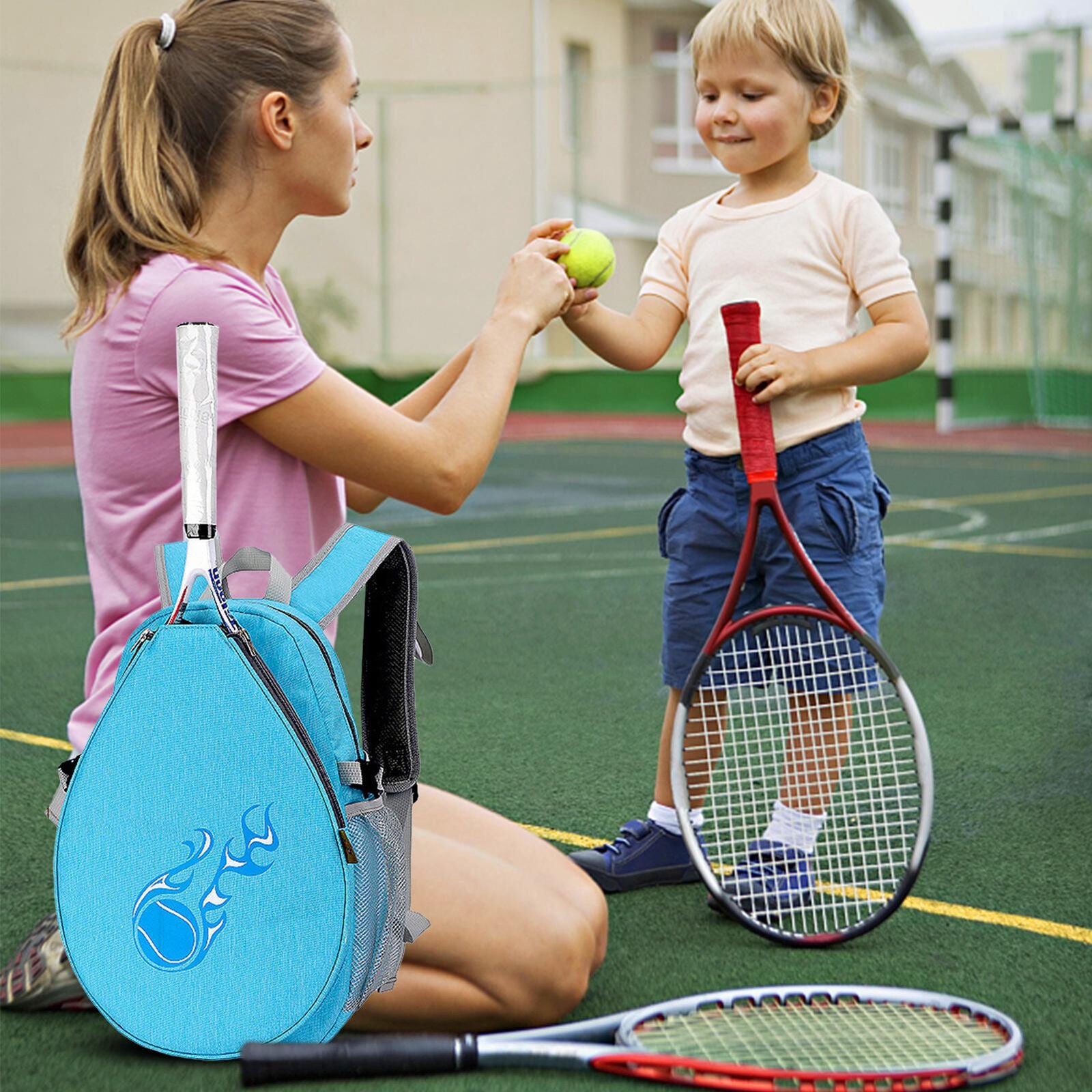 new Tennis Backpack Waterproof Oxford Cloth Pickle Bags Tennis Racket  Backpack koeek - KOEEK