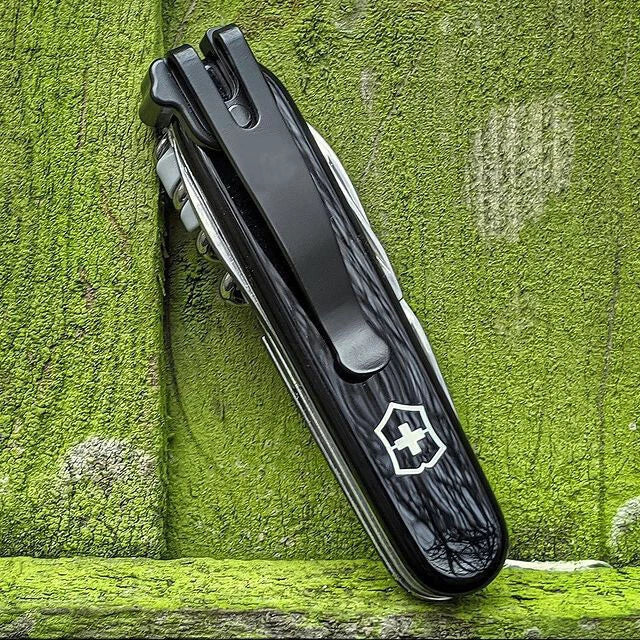 Deep Carry Stainless steel Pocket Clip for Victorinox 91MM NO LOGO 07FC0E-D4 - KOEEK